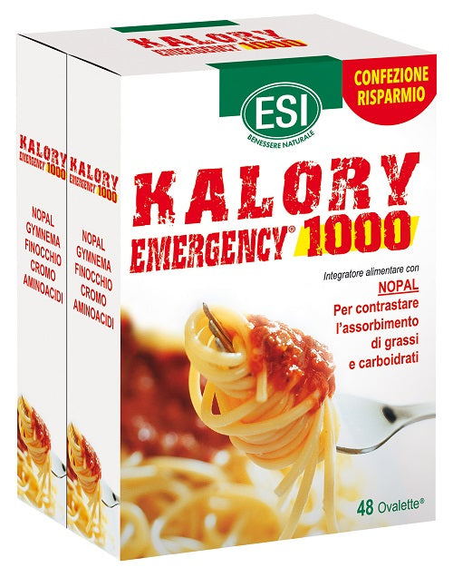 Esi kalory emergency 1000 48 ovalette bipack - Esi kalory emergency 1000 48 ovalette bipack