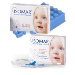 Aspiratore nasale isomar set + 3 filtri omaggio - Aspiratore nasale isomar set + 3 filtri omaggio