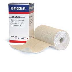 Benda elastica autoadesiva tensoplast con ossido di zinco 4,5x500cm - Benda elastica autoadesiva tensoplast con ossido di zinco 4,5x500cm