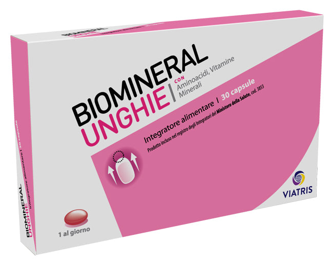 Biomineral unghie 30 capsule - Biomineral unghie 30 capsule