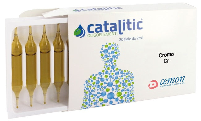 Catalitic oligoelementi cromo cr 20 fiale da 2 ml - Catalitic oligoelementi cromo cr 20 fiale da 2 ml