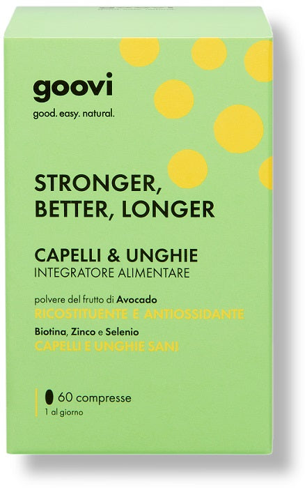 Goovi capelli&unghie 60 compresse - Goovi capelli&unghie 60 compresse