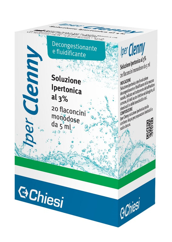 Iper clenny soluzione ipertonica monodose 20 flaconi 2 ml - Iper clenny soluzione ipertonica monodose 20 flaconi 2 ml