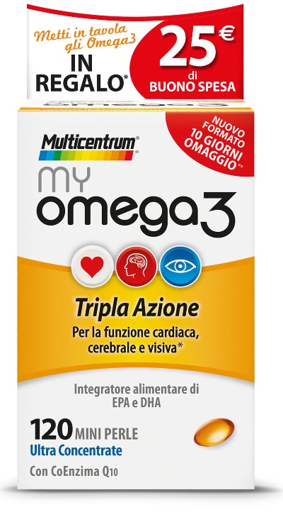 Multicentrum my omega3 120 mini perle - Multicentrum my omega3 120 mini perle
