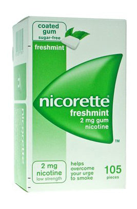 Nicorette*105 gomme mast 2 mg menta forte - Nicorette*105 gomme mast 2 mg menta forte