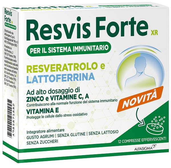 Resvis forte xr 12 compresse effervescenti - Resvis forte xr 12 compresse effervescenti