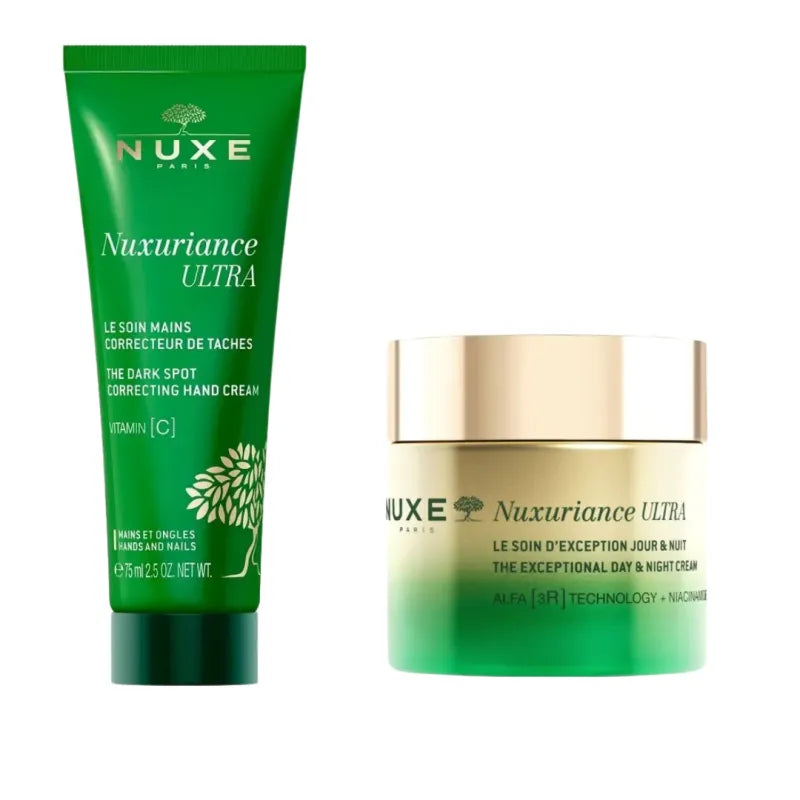 Nuxe Nuxuriance ULTRA set Il trattamento d'eccezione giorno & notte  anti-età 75 ml.+ omaggio crema mani anti-macchie 75 ml. - Nuxe Nuxuriance ULTRA set Il trattamento d'eccezione giorno & notte  anti-età 75 ml.+ omaggio crema mani anti-macchie 75 ml.