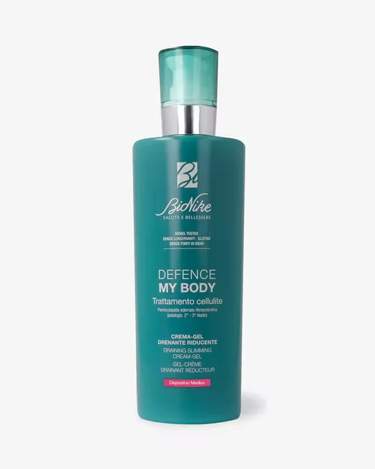 Crema gel drenante riducente defence my body 400 ml - Crema gel drenante riducente defence my body 400 ml