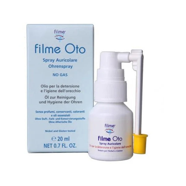 Olio spray auricolare filme oto 20 ml - Olio spray auricolare filme oto 20 ml