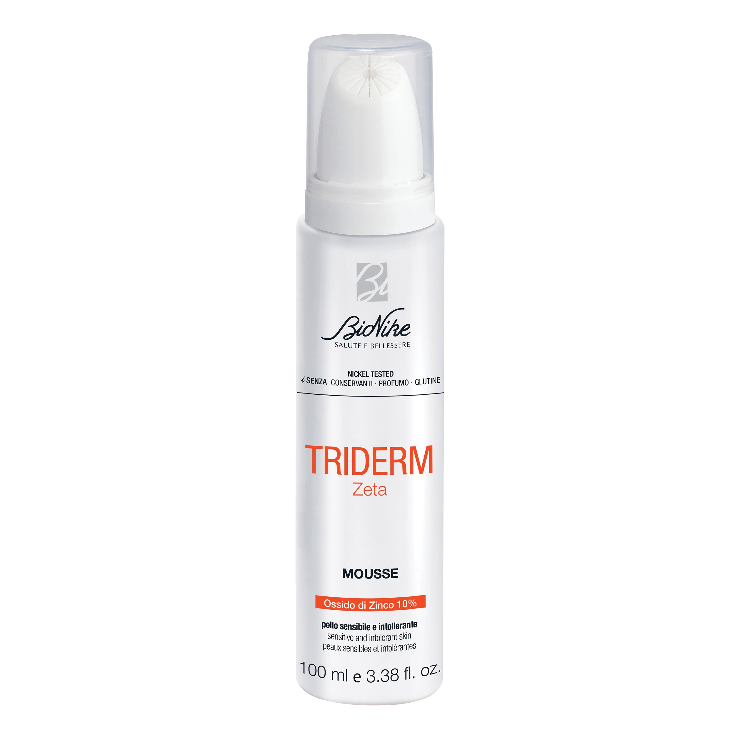 Triderm mousse ossido di zinco 10% 100 ml - Triderm mousse ossido di zinco 10% 100 ml