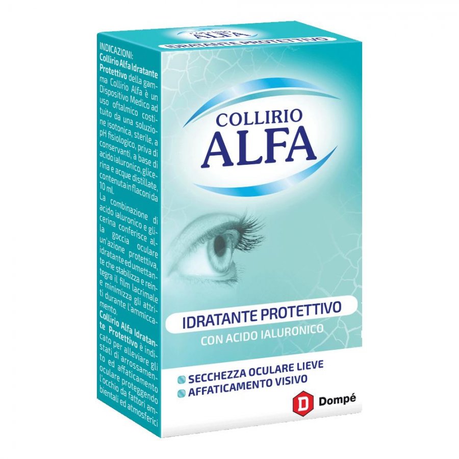 Collirio alfa idratante protettivo 10 ml - Collirio alfa idratante protettivo 10 ml