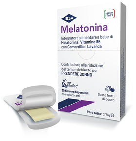 Melatonina IBSA Integratore in 30 Film Orodispersibili