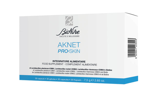 BioNike Aknet ProSkin Integratore Alimentare 30 Capsule