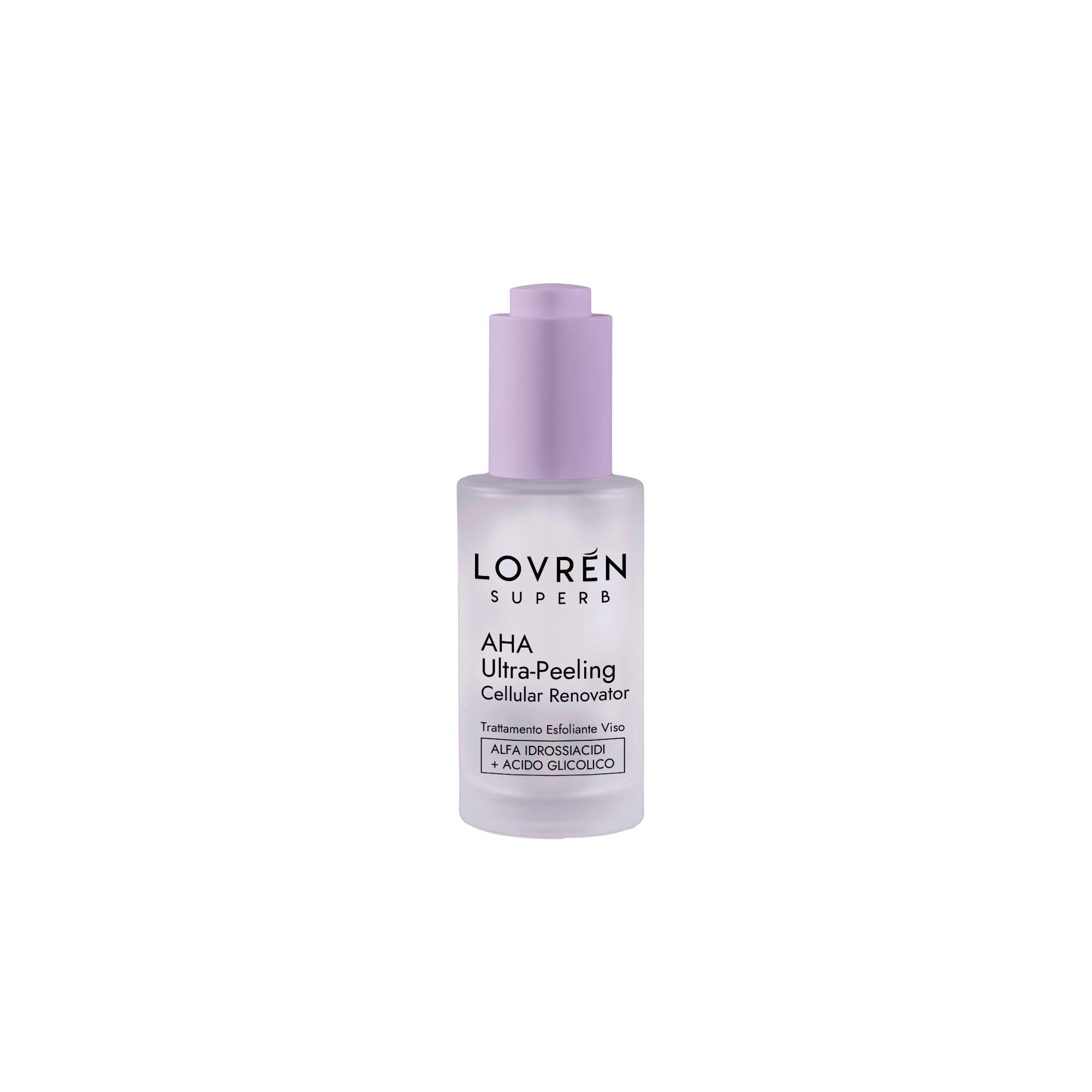 Lovren superb aha ultra-peeling trattamento esfoliante viso30 ml - Lovren superb aha ultra-peeling trattamento esfoliante viso30 ml