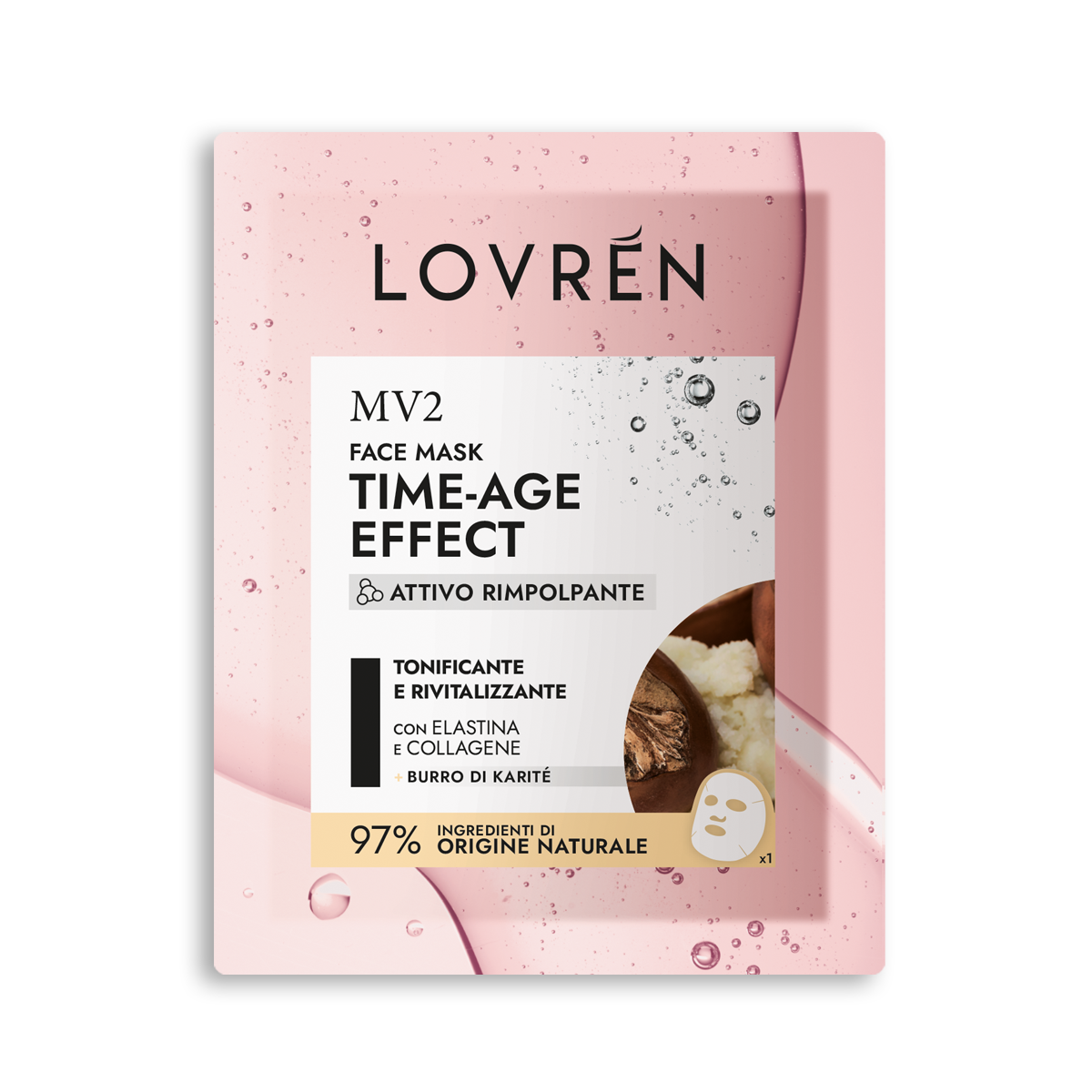 Lovren mask antirughe con collagene - Lovren mask antirughe con collagene