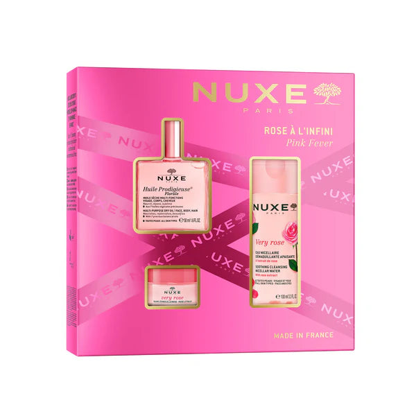 Nuxe cofanetto regalo florale Luminosità infinita in rosa - Nuxe cofanetto regalo florale Luminosità infinita in rosa