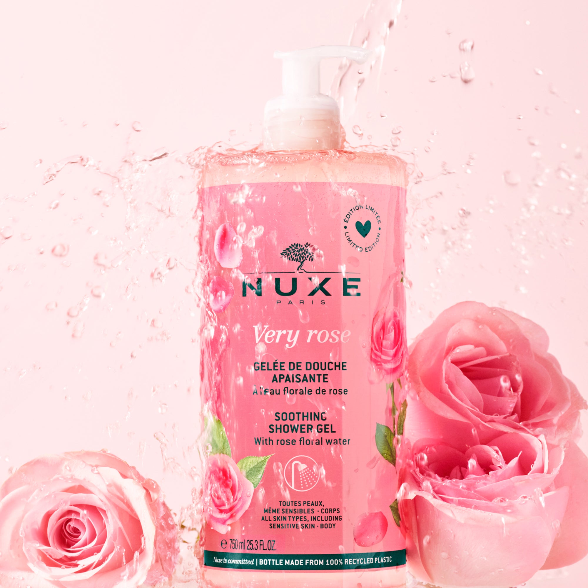 Nuxe vrose gel doccia 750 ml - Nuxe vrose gel doccia 750 ml