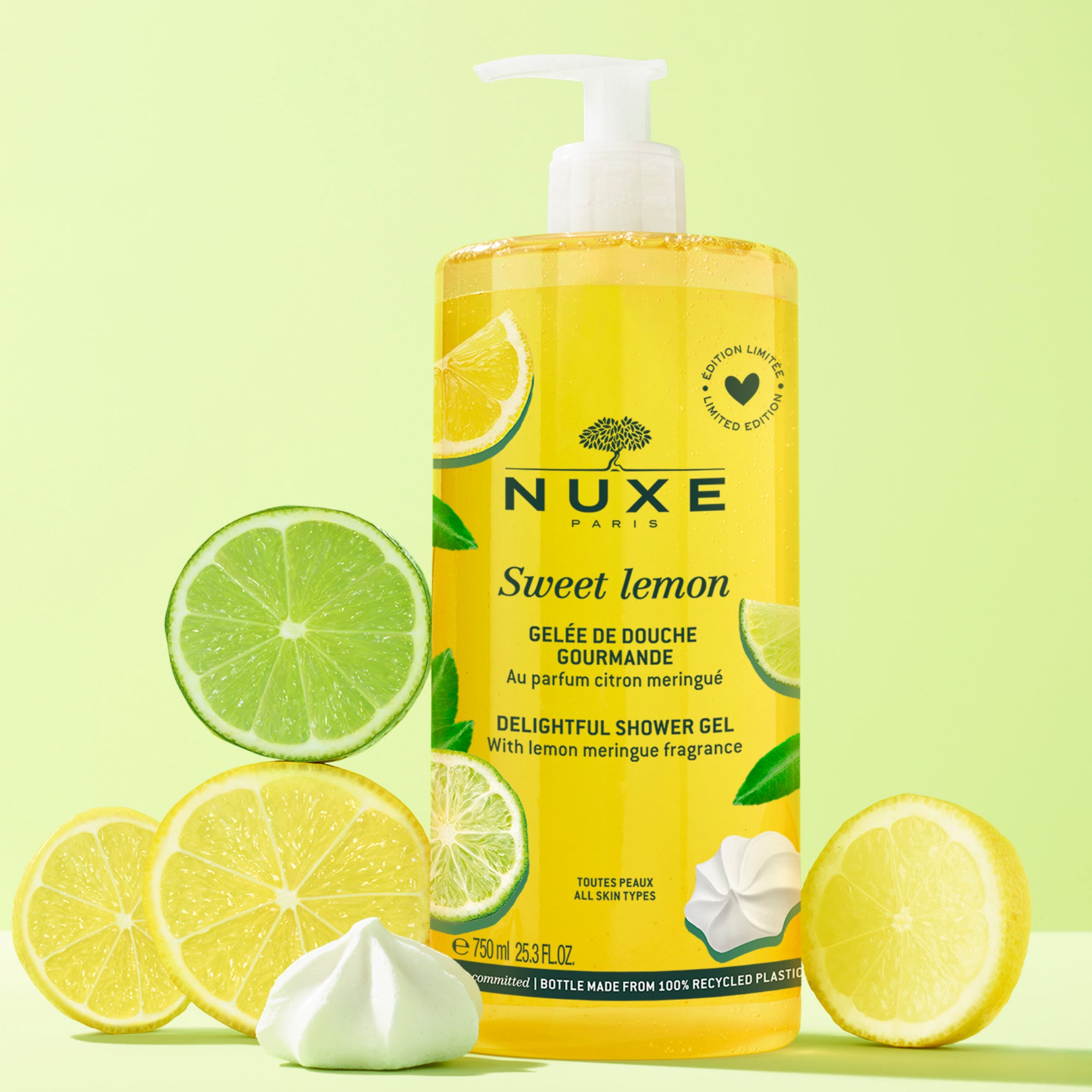 Nuxe sweetlemon gel doccia 750 ml - Nuxe sweetlemon gel doccia 750 ml