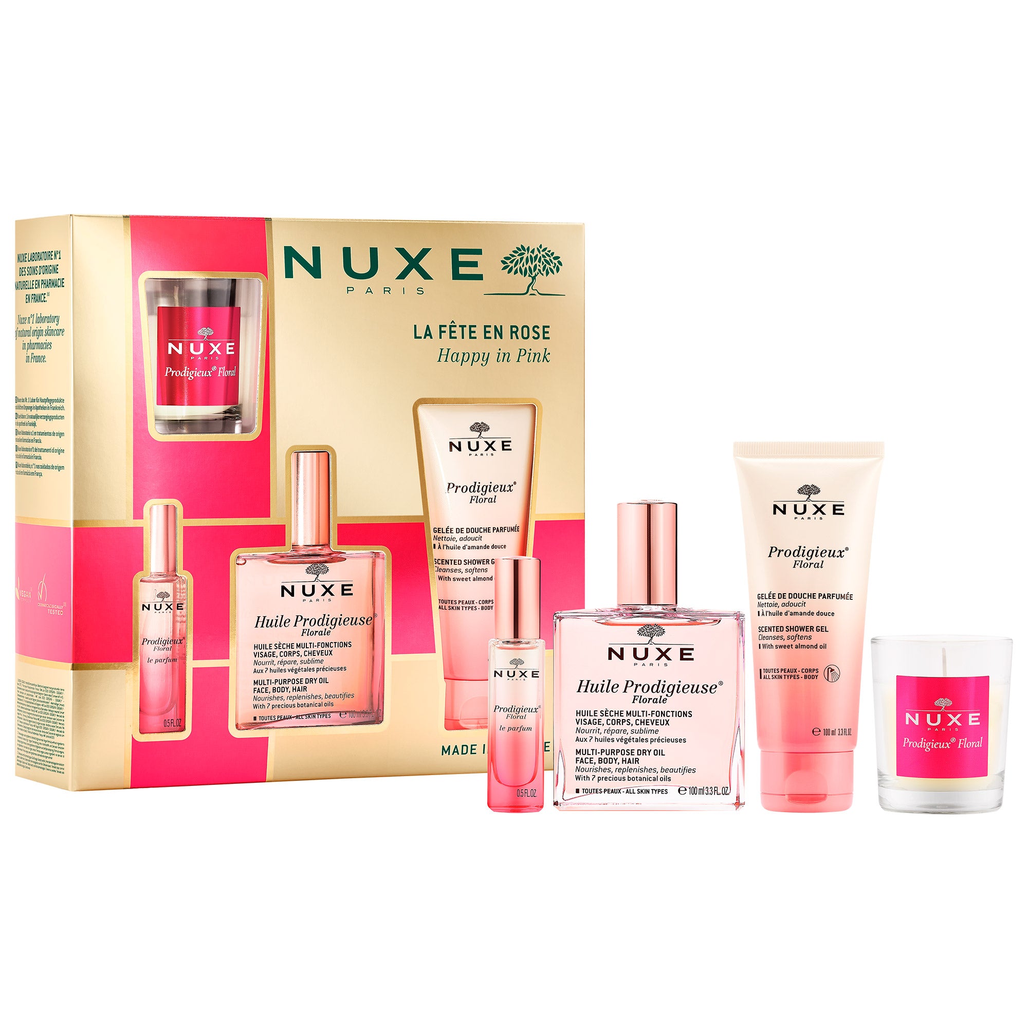 Nuxe coffret huile prodigieuse florale 2024 - Nuxe coffret huile prodigieuse florale 2024