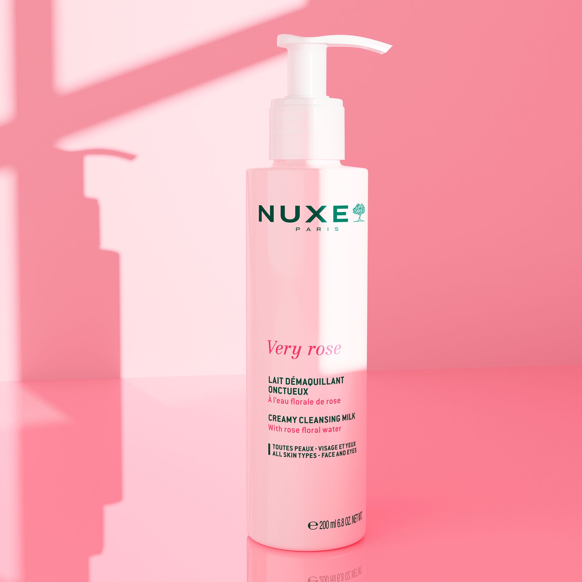 Nuxe very rose creamy cleansing milk 200 ml - Nuxe very rose creamy cleansing milk 200 ml