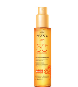 Nuxe sun olio solare viso e corpo spf50 150 ml