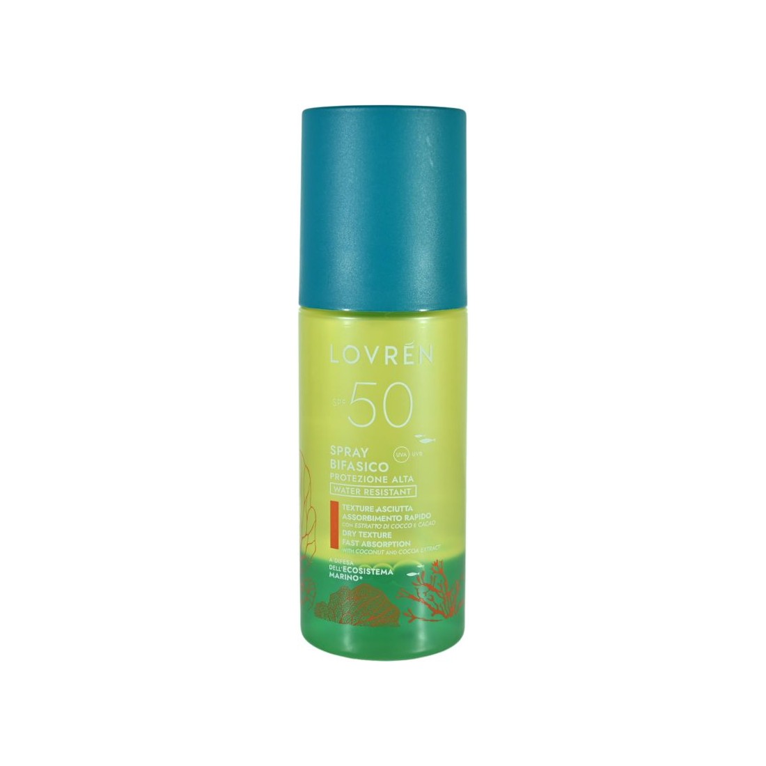 Lovren solaire spray bifasico spf50+ 150 ml - Lovren solaire spray bifasico spf50+ 150 ml