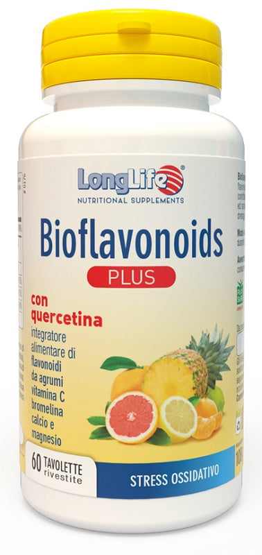 Longlife bioflavonoids plus 60 tavolette rivestite - Longlife bioflavonoids plus 60 tavolette rivestite