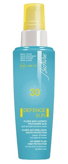 Defence sun 30 fluido anti lucidita' protezione alta 50 ml - Defence sun 30 fluido anti lucidita' protezione alta 50 ml