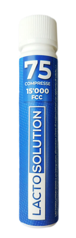 Lactosolution 15000 75 compresse - Lactosolution 15000 75 compresse