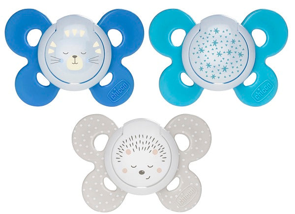 Chicco succhietto comfort lumi in silicone b16-36 mesi 2 - Chicco succhietto comfort lumi in silicone b16-36 mesi 2