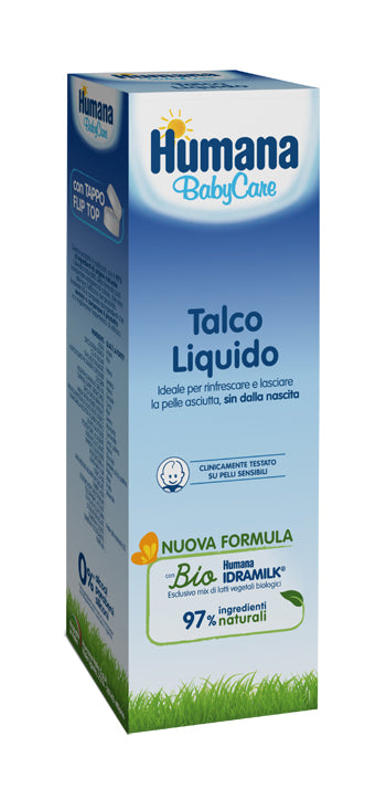 Humana baby care talco liquido 100 ml - Humana baby care talco liquido 100 ml