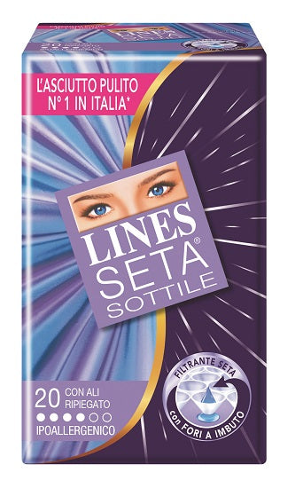 Lines seta sottile con ali x 20 pezzi - Lines seta sottile con ali x 20 pezzi