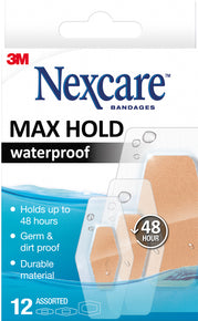 Cerotto nexcare bambini maxhold waterproof 12 pezzi