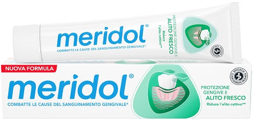 Meridol protezione gengive alito fresco 75 ml - Meridol protezione gengive alito fresco 75 ml