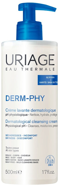 Uriage derm-phy creme lavante 500 ml - Uriage derm-phy creme lavante 500 ml