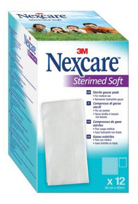 Garza compressa sterile nexcare sterimed soft 18x40 cm multilingual 12 pezzi