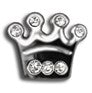 In orecchini coroncina kids k032c