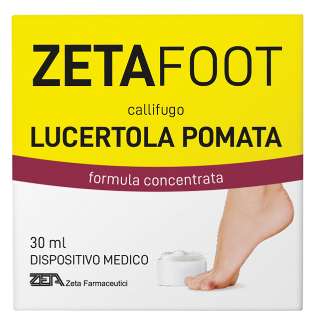 Zetafoot callifugo lucertola pomata 30 ml - Zetafoot callifugo lucertola pomata 30 ml