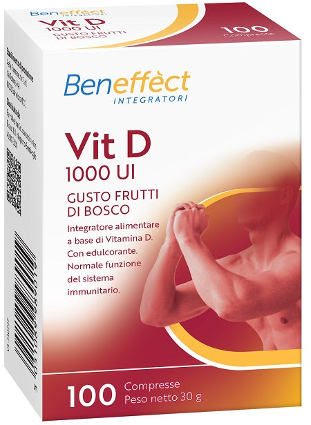 Beneffect vit d 1000 ui 100 compresse - Beneffect vit d 1000 ui 100 compresse