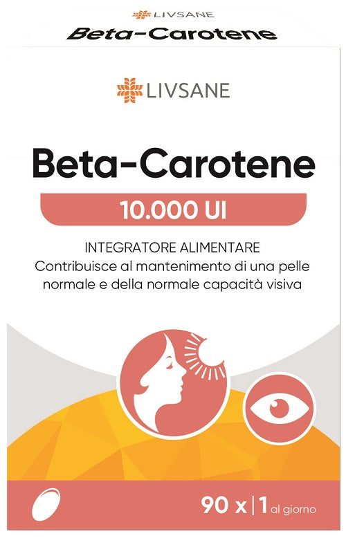 Livsane beta-carotene 10000 ui 60 capsule - Livsane beta-carotene 10000 ui 60 capsule