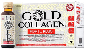 Gold collagen forte plus 10 flaconcini da 50 ml 8g collagene