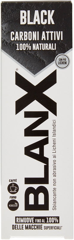 Blanx black carbone dentifricio 75 ml - Blanx black carbone dentifricio 75 ml