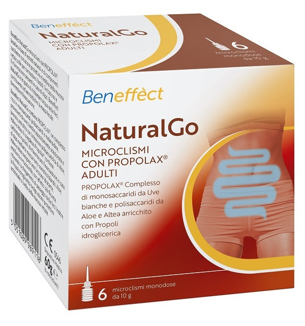 Beneffect naturalgo adulti 6 microclismi - Beneffect naturalgo adulti 6 microclismi