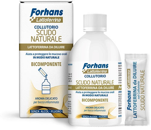 Forhans scudo naturale collutorio 200 ml - Forhans scudo naturale collutorio 200 ml
