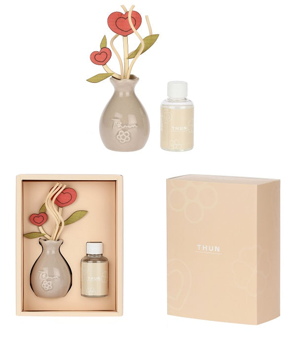 Diffusore con bacchette + refil cuore - Diffusore con bacchette + refil cuore