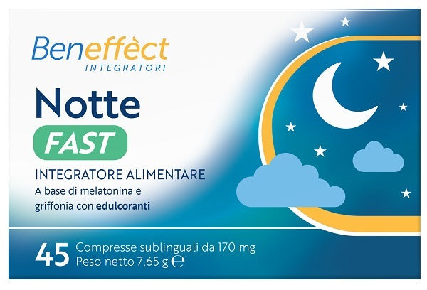 Beneffect notte fast 45 compresse - Beneffect notte fast 45 compresse