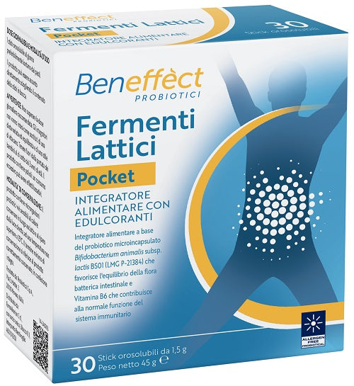 Beneffect pocket 30 stick orosolubili - Beneffect pocket 30 stick orosolubili