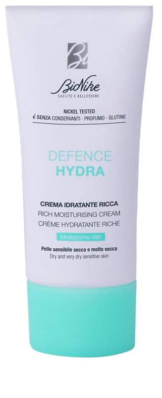 Defence hydra crema idratante ricca 50 ml - Defence hydra crema idratante ricca 50 ml
