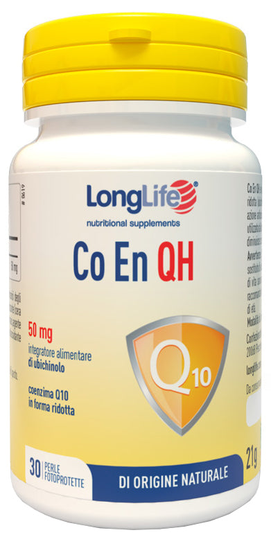 Longlife co en qh 50mg 30 perle fotoprotette - Longlife co en qh 50mg 30 perle fotoprotette