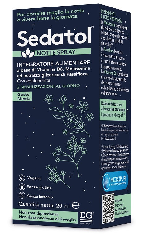 Sedatol notte spray 20 ml - Sedatol notte spray 20 ml